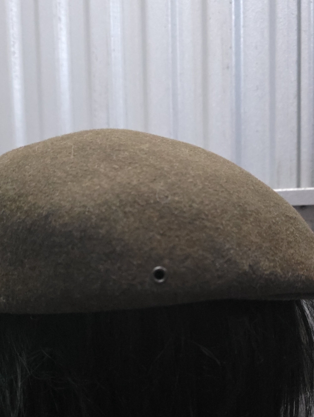 Pendleton Olive Wool Flat Cap - Picture 5 of 5
